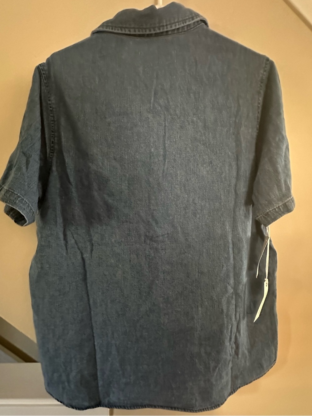 Denim Forum The '90s Vintage Shortsleeve Denim Shirt - Picture 6 of 8